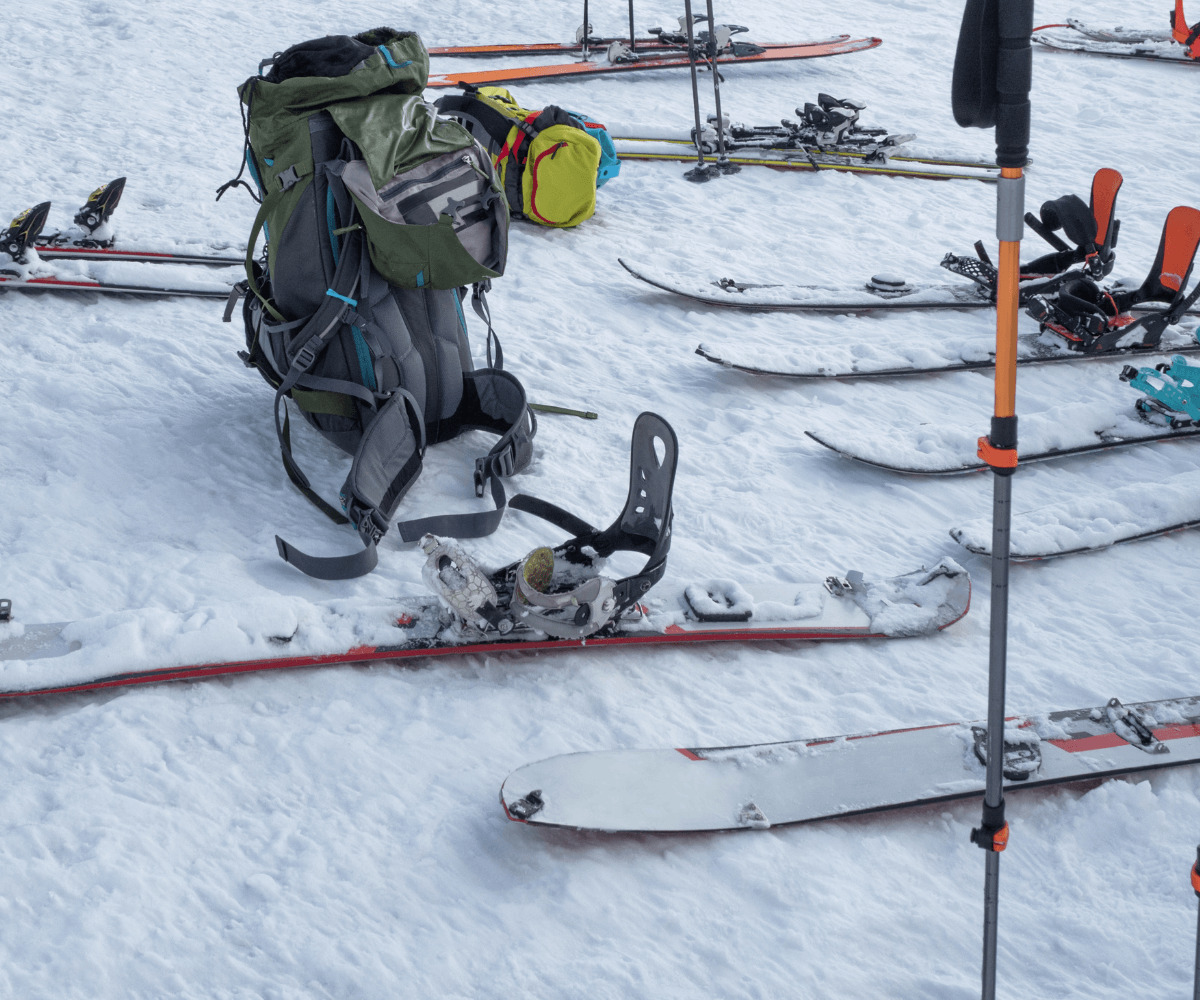 Planification d'une journée de ski de randonnée.