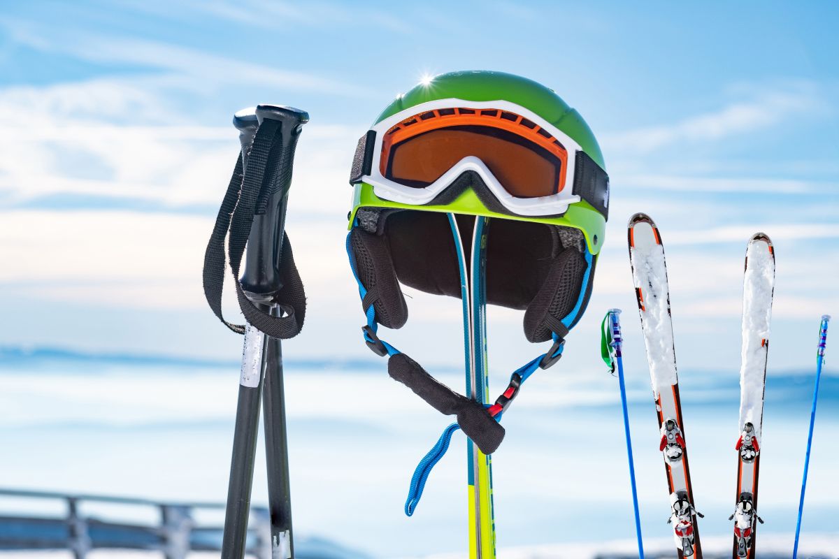 Les équipements appropriés pour faire du ski en décembre.