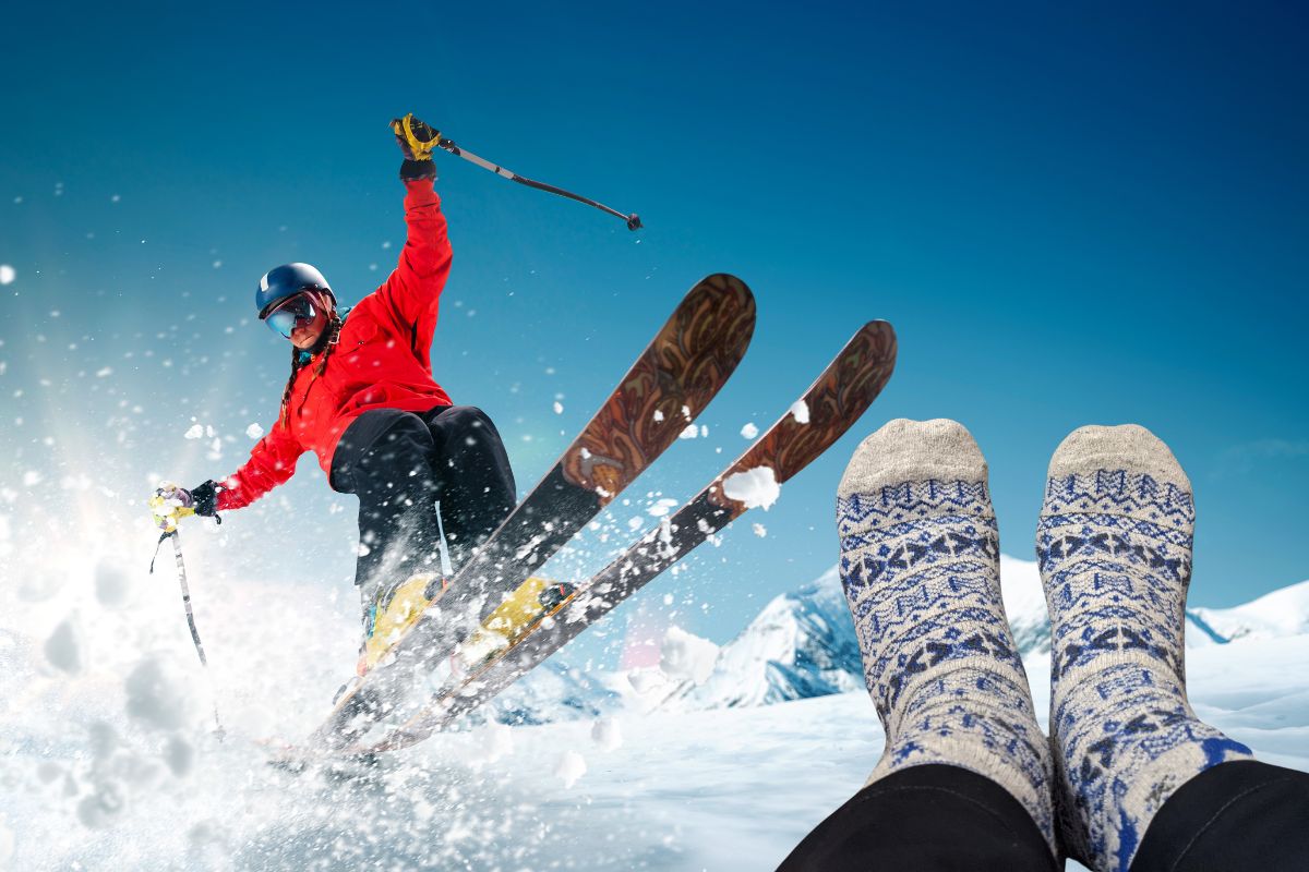 Choix de chaussettes adaptées au ski
